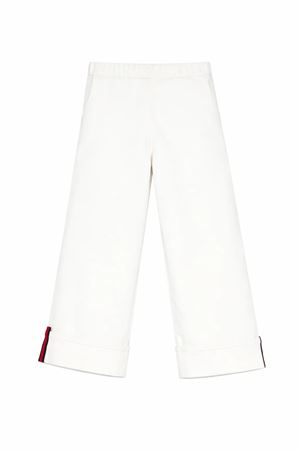 Pantalone bambino in denim con Web GUCCI KIDS | 855965XDDFB9692